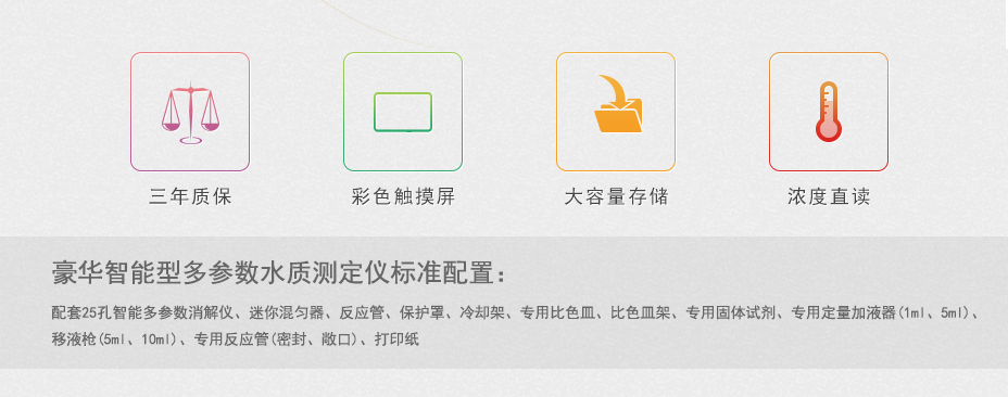 連華科技LH-3B型多參數(shù)水質(zhì)快速測定儀